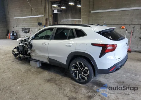 2025 Chevrolet Trax 2Rs z USA, uszkodzony, nr VIN KL77LJEP9SC086795